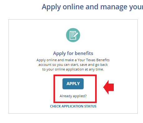 Yourtexasbenefits Apply Online Login